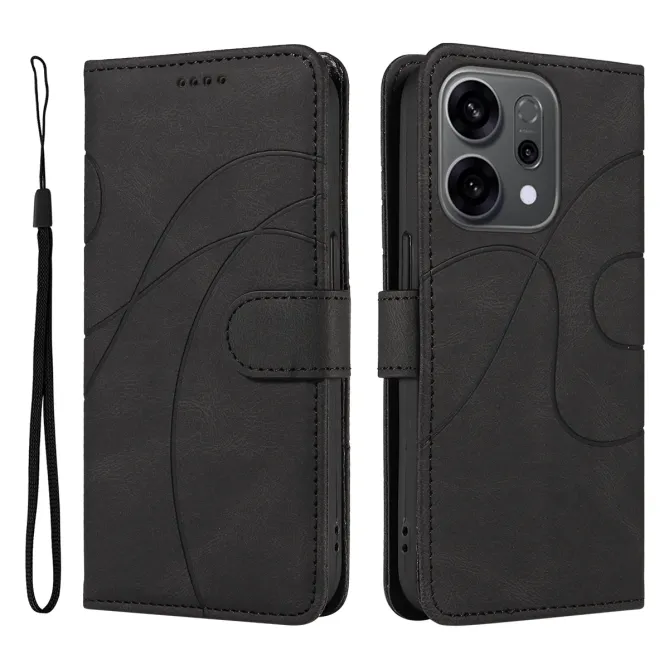 Housse Oppo Reno 14 5G simili cuir artistique