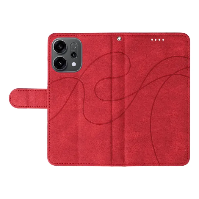 Housse Oppo Reno 14 5G simili cuir artistique
