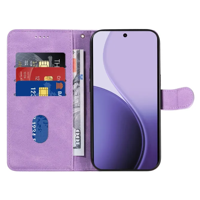 Housse Oppo Reno 14 5G simili cuir artistique