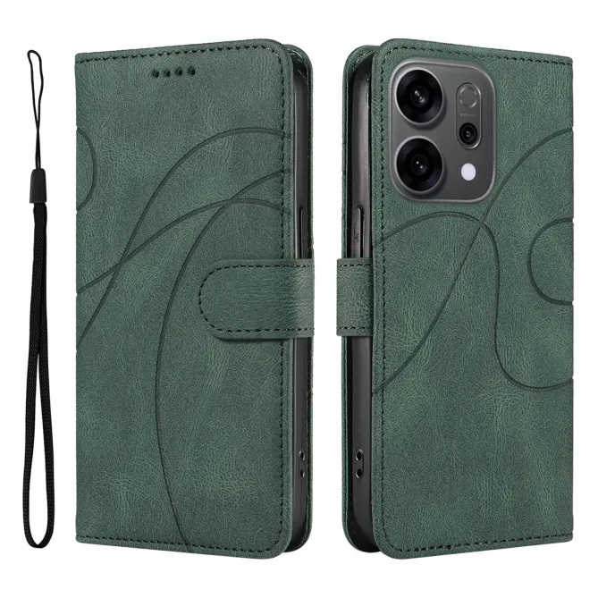 Housse Oppo Reno 14 5G simili cuir artistique