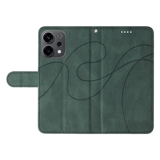 Housse Oppo Reno 14 5G simili cuir artistique