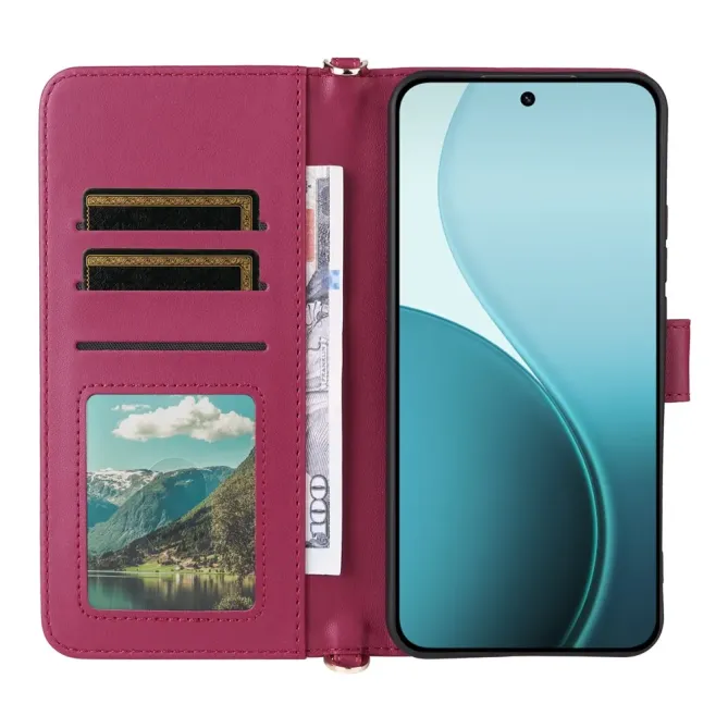 Housse Oppo Reno 14 5G Bandoulière Matelassée