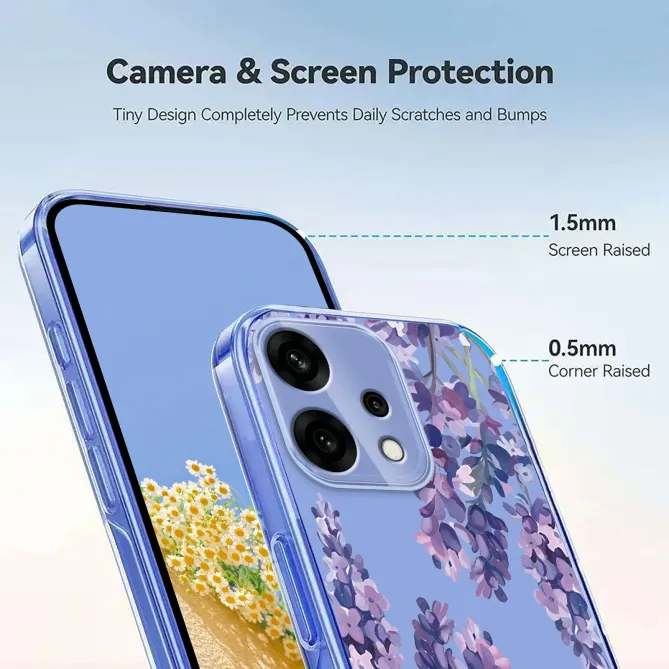 Coque Oppo Reno 14 5G Motif Glycine