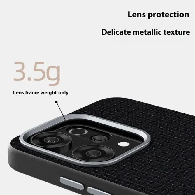 Coque Oppo Reno 14 5G Tissée MagSafe