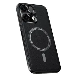 Coque Oppo Reno 14 5G Effet Cuir et Anneau Tressé | Signature