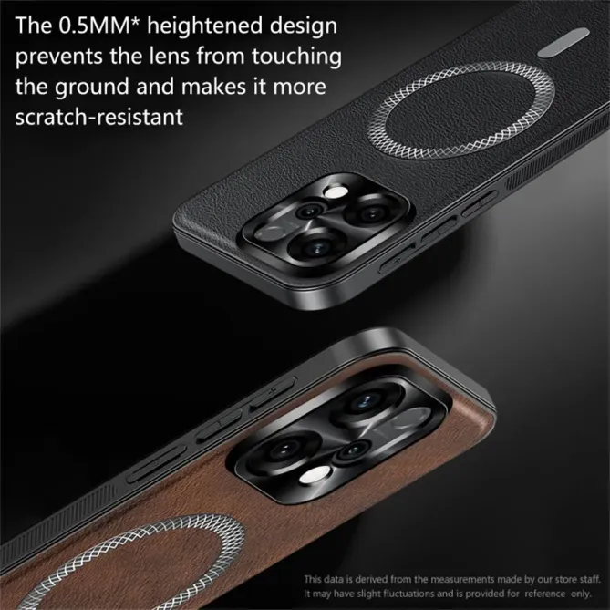 Coque Oppo Reno 14 5G Effet Cuir et Anneau Tressé | Signature