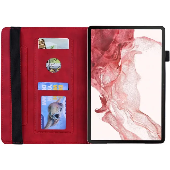 Housse Samsung Galaxy Tab S11 Ultra Leïla fleur oriental
