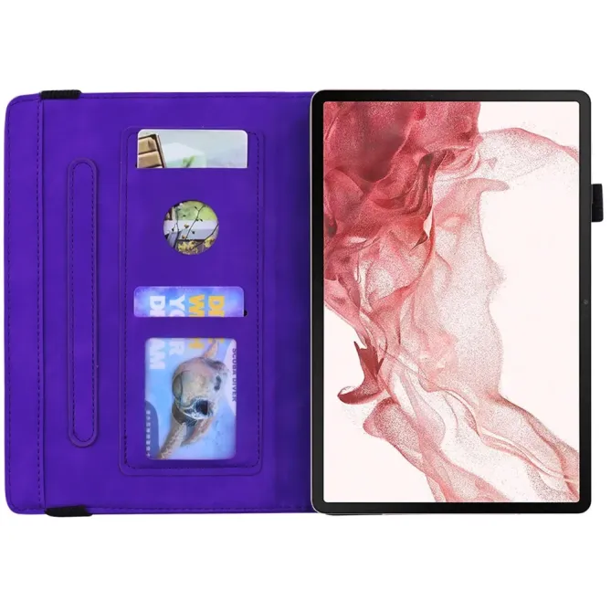 Housse Samsung Galaxy Tab S11 Ultra Leïla fleur oriental