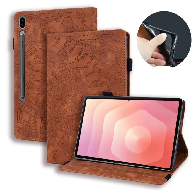 Housse Samsung Galaxy Tab S11 Ultra Leïla fleur oriental