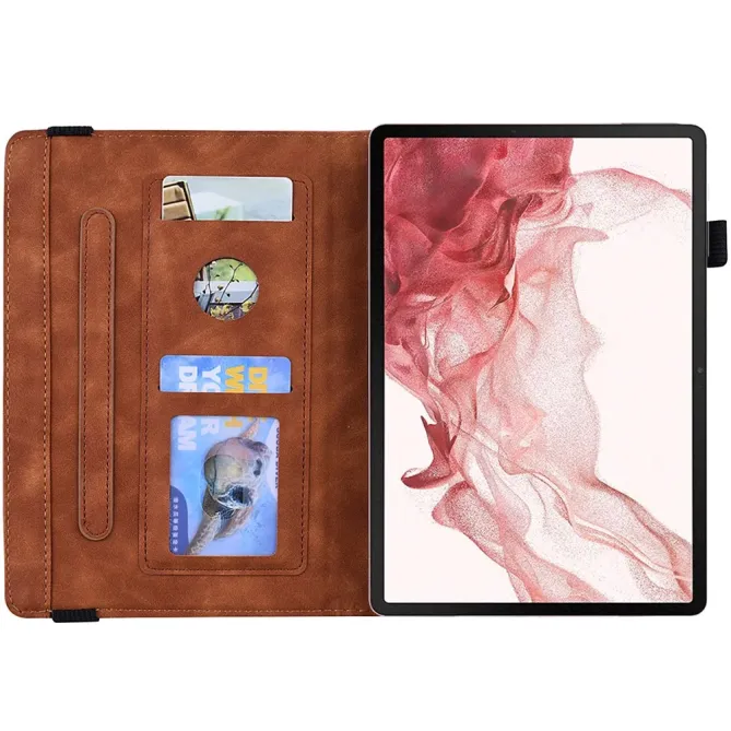 Housse Samsung Galaxy Tab S11 Ultra Leïla fleur oriental