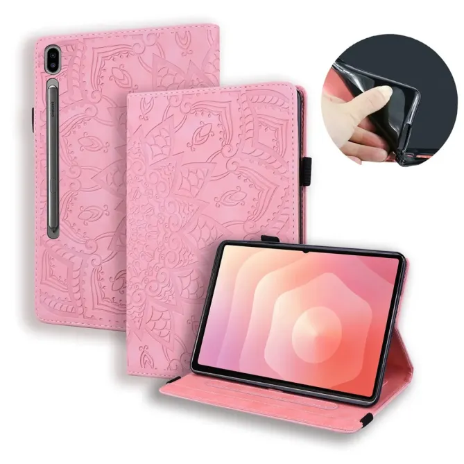 Housse Samsung Galaxy Tab S11 Ultra Leïla fleur oriental
