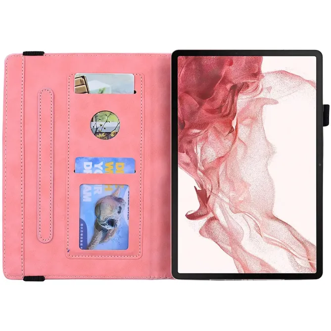 Housse Samsung Galaxy Tab S11 Ultra Leïla fleur oriental