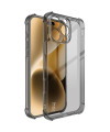 Coque iPhone 16 Pro Max Coins Renforcés Imak Transparente Noire