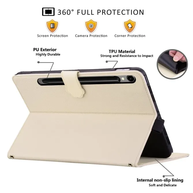 Housse Samsung Galaxy Tab S11 Ultra Motif Chat 3D | Patte de Velours