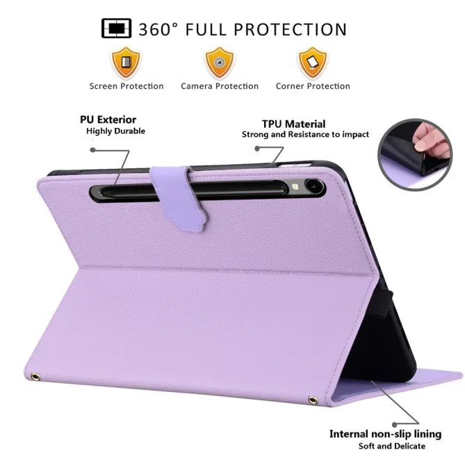 Housse Samsung Galaxy Tab S11 Ultra Motif Chat 3D | Patte de Velours