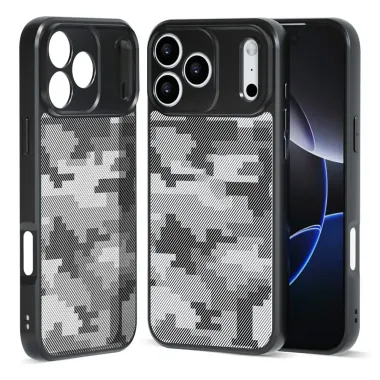 Coque iPhone 17 Pro Camouflage Pixel