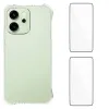Pack Oppo Reno 14 5G | Coque Coins Renforcés Transparente avec 2 Verre