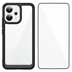 Coque Oppo Reno 14 5G Rugged silicone avec verre trempé