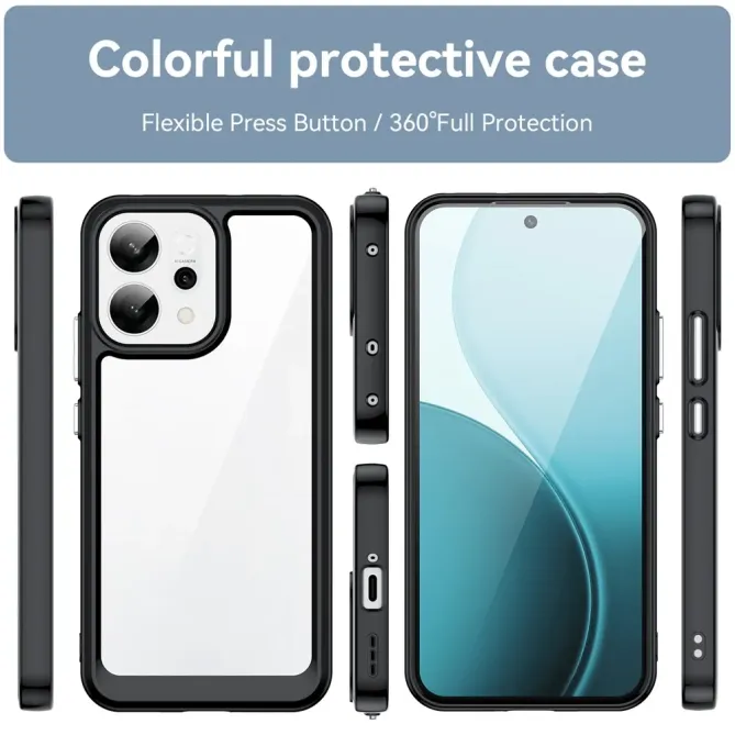 Coque Oppo Reno 14 5G Rugged silicone avec verre trempé