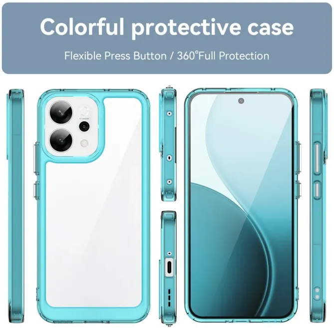 Coque Oppo Reno 14 5G Rugged silicone avec verre trempé