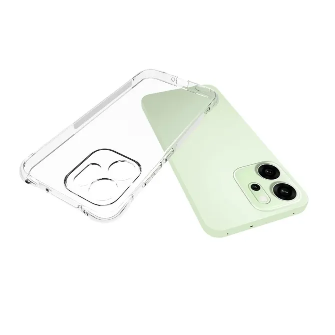 Pack Oppo Reno 14 5G | Coque Coins Renforcés Transparente avec Verre T