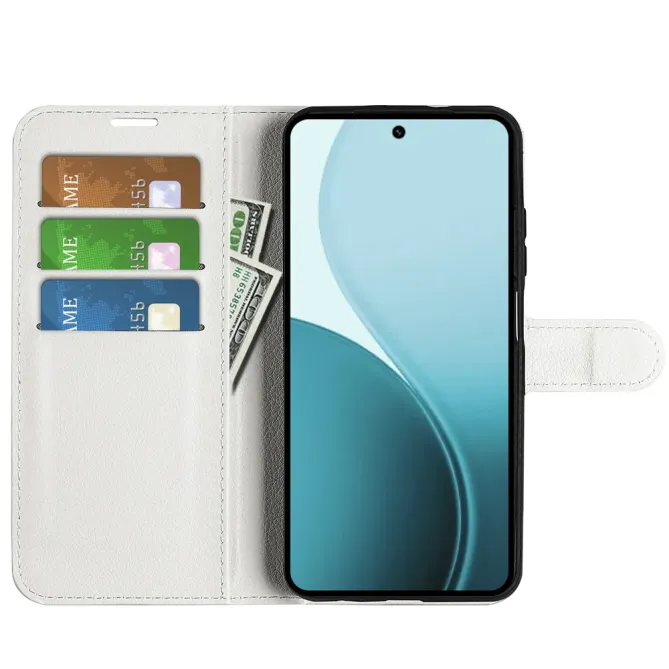 Housse Oppo Reno14 F 5G / 14 FS 5G portefeuille style cuir