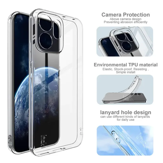 Coque Oppo Reno14 F 5G / 14 FS 5G IMAK Transparent Silicone