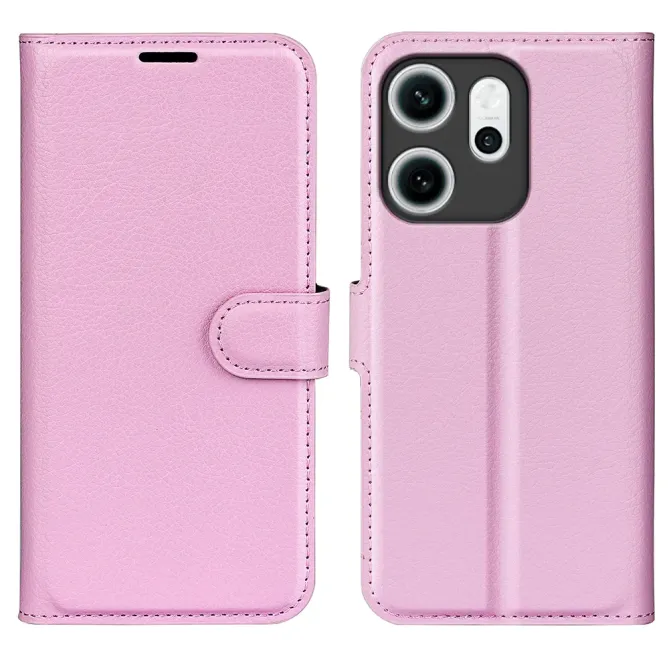 Housse Oppo Reno14 F 5G / 14 FS 5G portefeuille style cuir