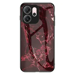 Coque Oppo Reno14 F 5G / 14 FS 5G Marbre Rouge | Rosso
