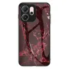 Coque Oppo Reno14 F 5G / 14 FS 5G Marbre Rouge | Rosso