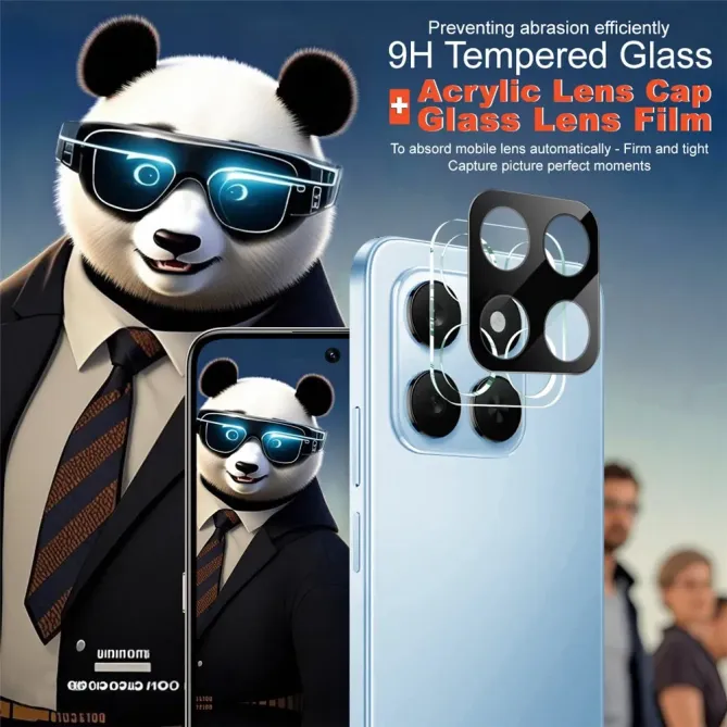 Protections en verre trempé Honor 400 Smart pour lentille arrière (2 p