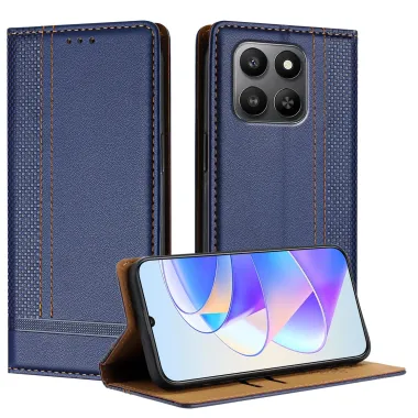 Housse Honor 400 Smart 5G / 4G Lignes Structurées avec Porte-Cartes