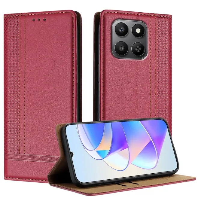 Housse Honor 400 Smart 5G / 4G Lignes Structurées avec Porte-Cartes