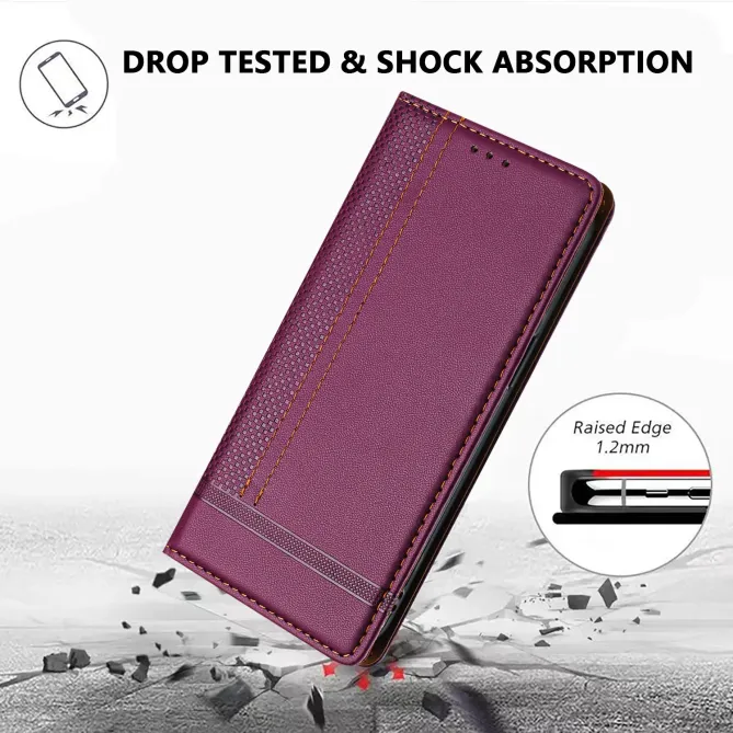Housse Honor 400 Smart 5G / 4G Lignes Structurées avec Porte-Cartes