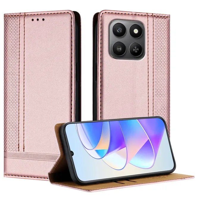 Housse Honor 400 Smart 5G / 4G Lignes Structurées avec Porte-Cartes