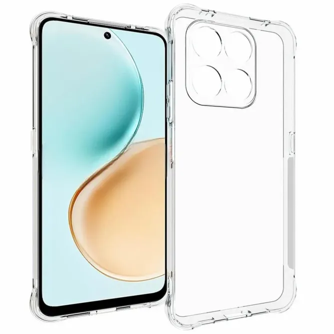 Pack Honor 400 Smart 5G / 4G | Coque Coins Renforcés Transparente avec