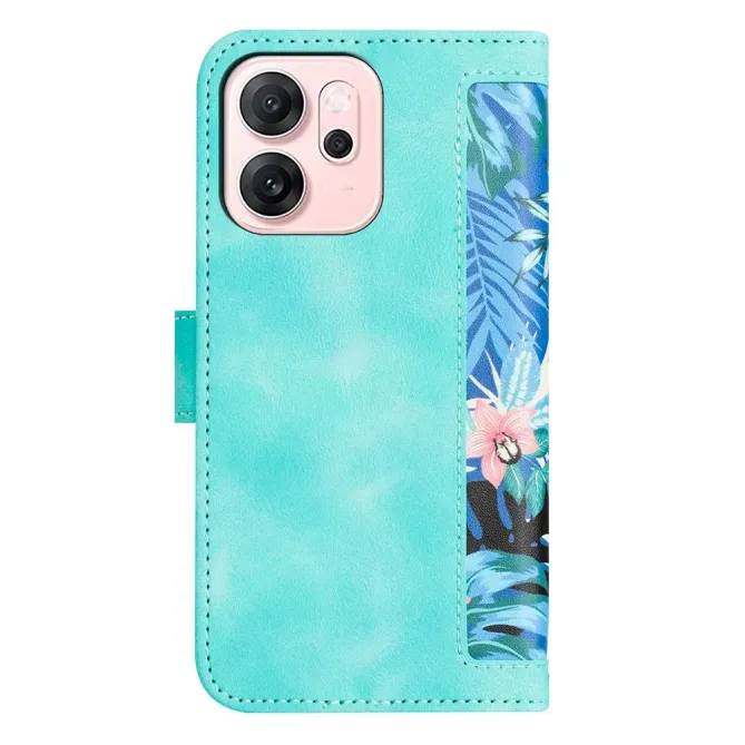 Housse Oppo Reno14 F 5G / 14 FS 5G Tropicale avec Dragonne