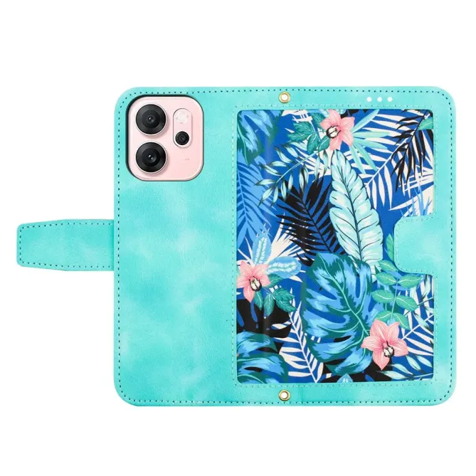 Housse Oppo Reno14 F 5G / 14 FS 5G Tropicale avec Dragonne