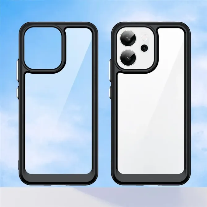 Coque Oppo Reno14 F 5G / 14 FS 5G Transparente Contour Couleuré