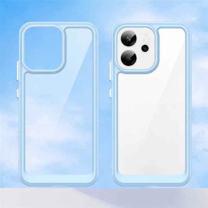 Coque Oppo Reno14 F 5G / 14 FS 5G Transparente Contour Couleuré