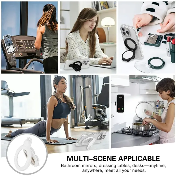 Support Magnétique MagSafe Miroir Intégré