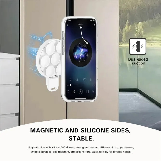 Support Magnétique MagSafe Miroir Intégré