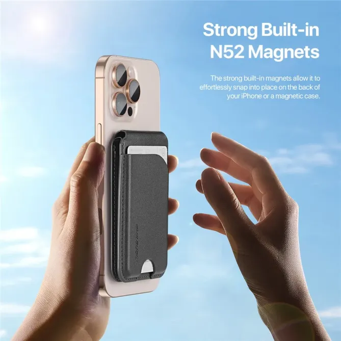 Porte-Cartes Magnétique MagSafe Pliable en Support