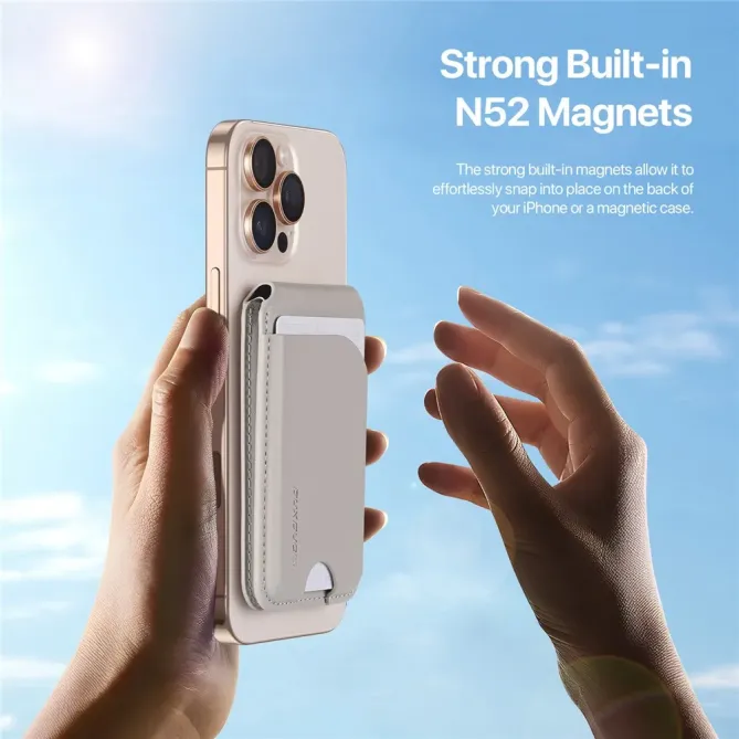 Porte-Cartes Magnétique MagSafe Pliable en Support