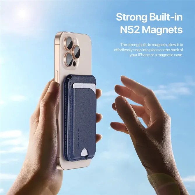 Porte-Cartes Magnétique MagSafe Pliable en Support