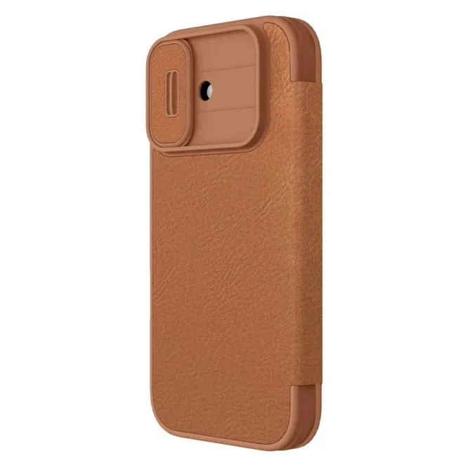 Flip Cover iPhone 17 Qin Series avec cache objectifs
