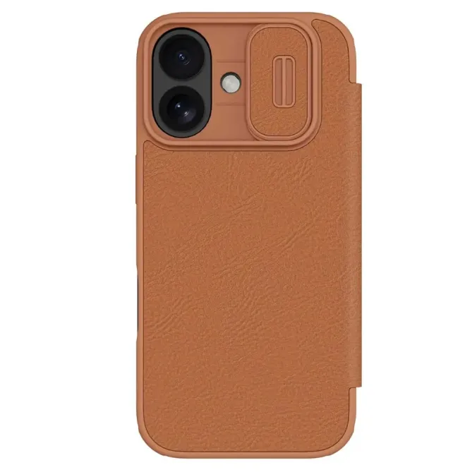 Flip Cover iPhone 17 Qin Series avec cache objectifs