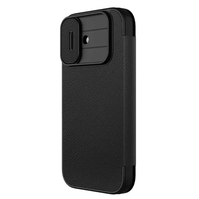 Flip Cover iPhone 17 Qin Series avec cache objectifs