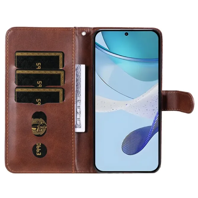 Housse Oppo Reno14 F 5G / 14 FS 5G Zipper Pocket Fonction Support