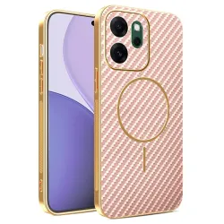 Coque Oppo Reno14 F 5G / 14 FS 5G Texture Carbone MagSafe